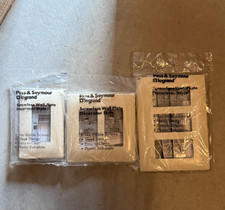 Legrand Pass & Seymour Screwless Wall Plate Light Almond 1 2 3 Gang Made in USA