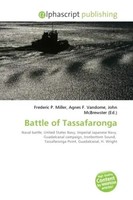 Frederic P. Miller (U. A.) | Battle Of Tassafaronga | Taschenbuch | Englisch