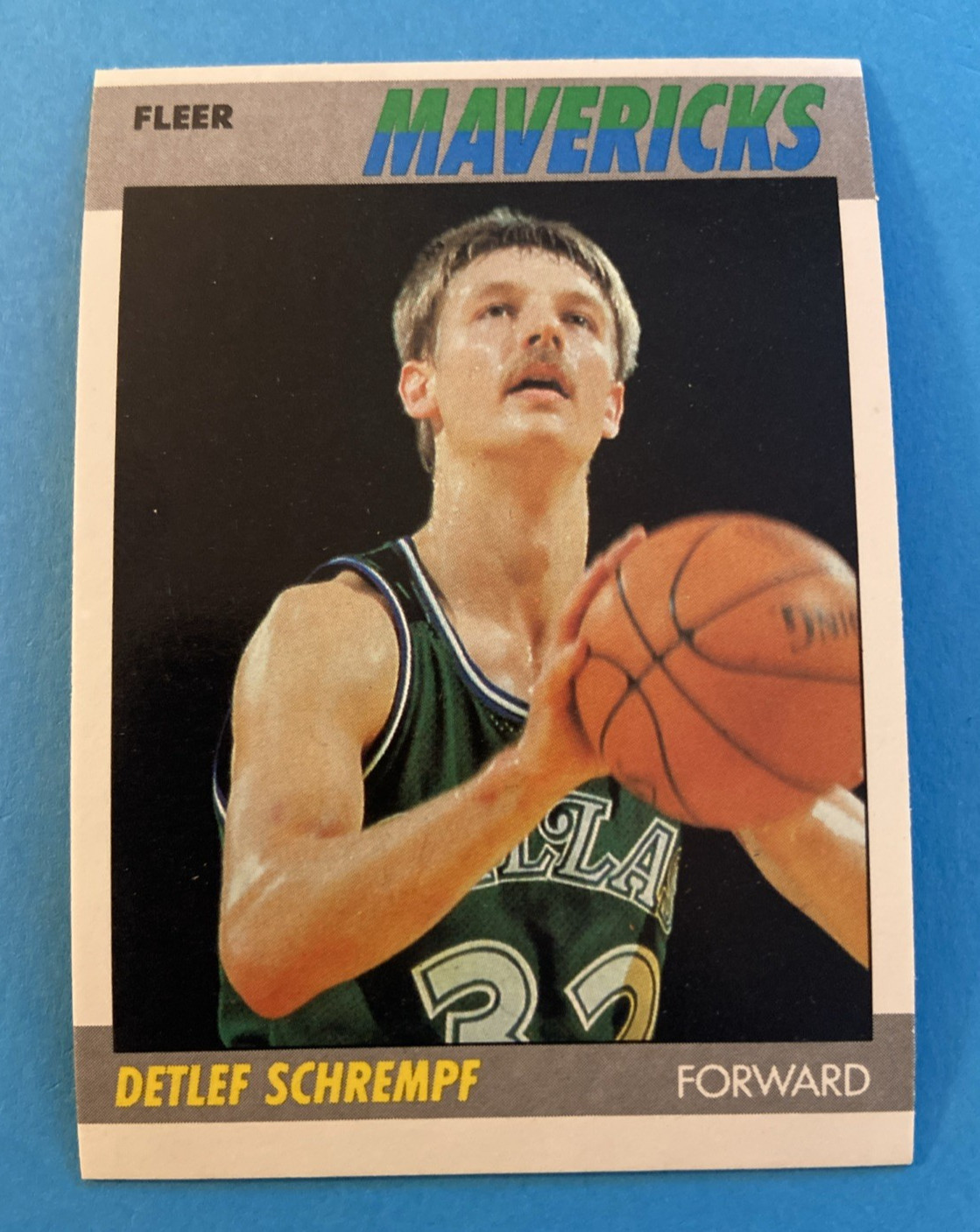 1987-88 Fleer Basketball #97 Detlef Schrempf Rookie Mavericks