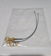 2pcs ufl.ipx to SMA female bulkhead pigtail cable 1.37mm 20cm 8 Inch USA WiFi Ro