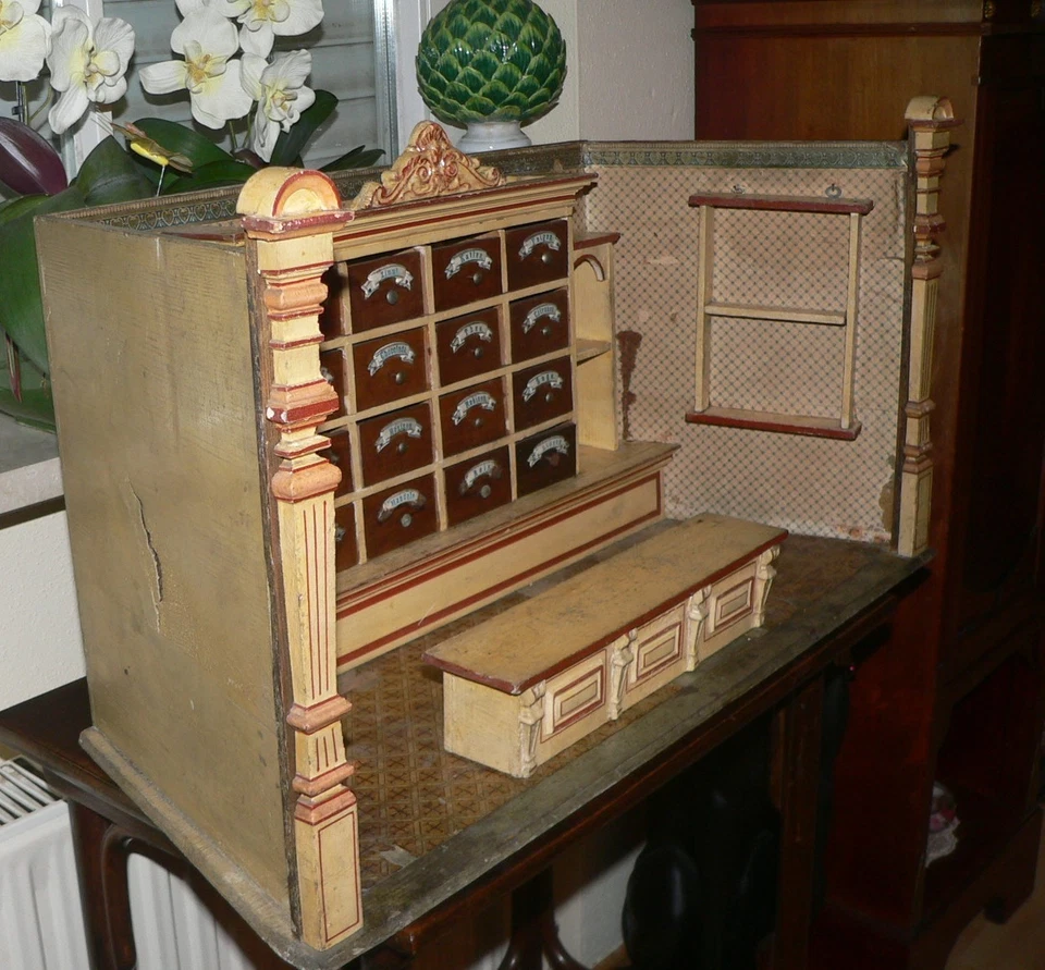 Rarität: Schöner früher Gottschalk Kaufladen,ORIGINALZUSTAND - Bild 2 von 4