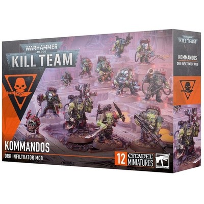 Warhammer 40,000 Ork Kill Team Miniatures//