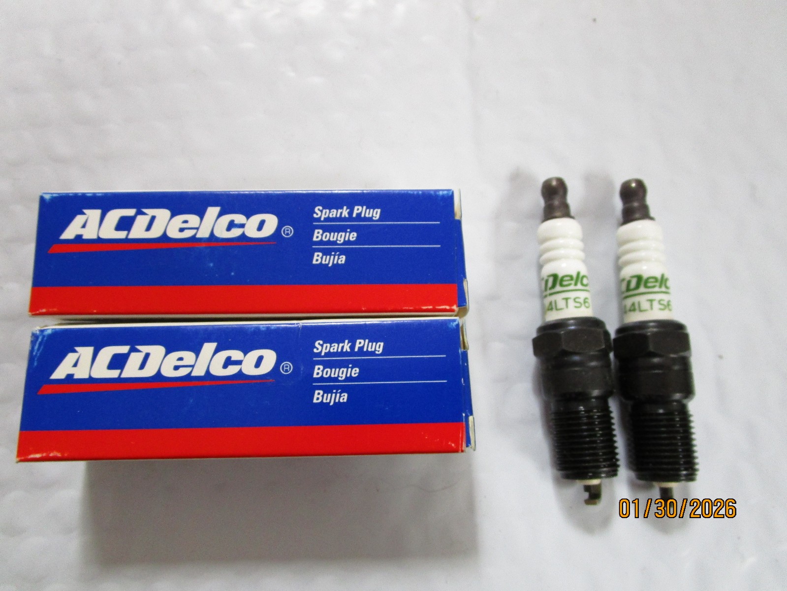 2 Spark Plugs-Conventional ACDelco R44LTS6 2 pack