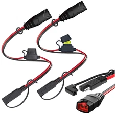 2 Pack X-Connect SAE Adapter Fit for GC009 NOCO Battery Charger Accessories,14Aw