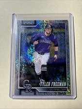 2026 Topps Series 1 - Tyler Freeman #199 Sand Glitter  Foil Colorado Rockies