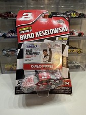 NASCAR Authentics Brad Keselowski Kansas Winner 1:64 Diecast 2020 W01