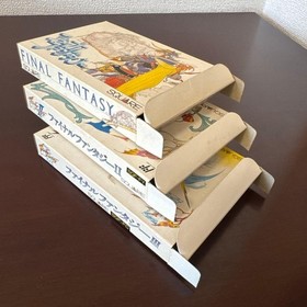 Masterpiece Final Fantasy Famicom All 3 Title Set Square