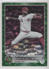 2022 Topps Series 2 Green Foilboard 87/499 Vladimir Gutierrez #631 x5u