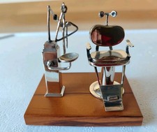Miniatura Vintage Poltrona da dentista  in Argento massiccio 925 