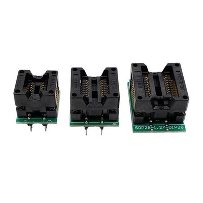 SOP16 & SOP20 & SOP24 IC SOP Sockets Simple Installation Programmer 3Pcs