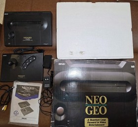 SNK Neo Geo AES Console CIB Matching Serial NTSC-J US SELLER + RetroGameCave PSU