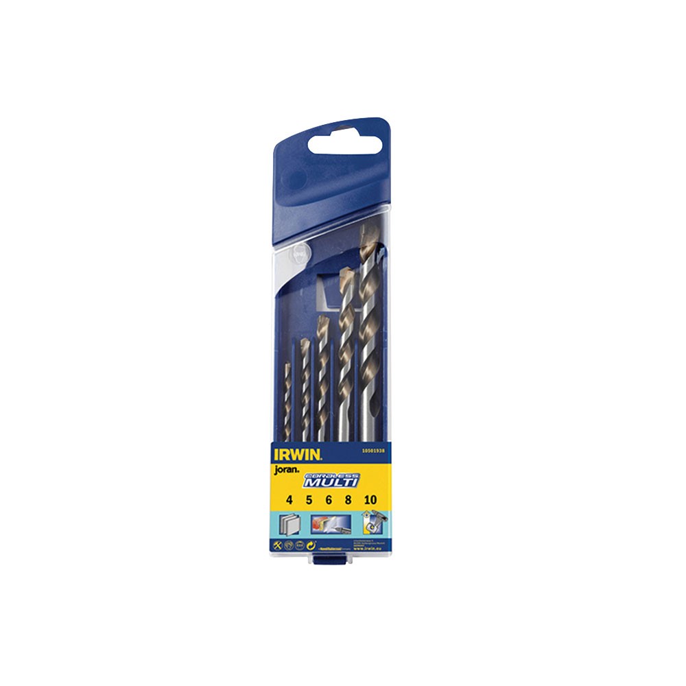 IRWIN® Cordless Multi-Purpose Drill Bit Set 5 Piece 4-10mm - Image 3