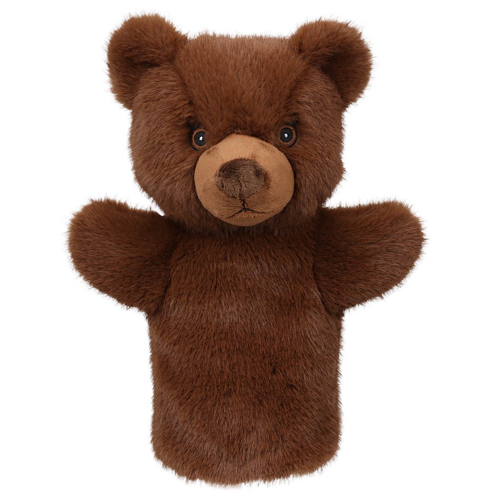 ECO Brown Bear puppet Bears hand puppet plush puppets wild animal glove puppet