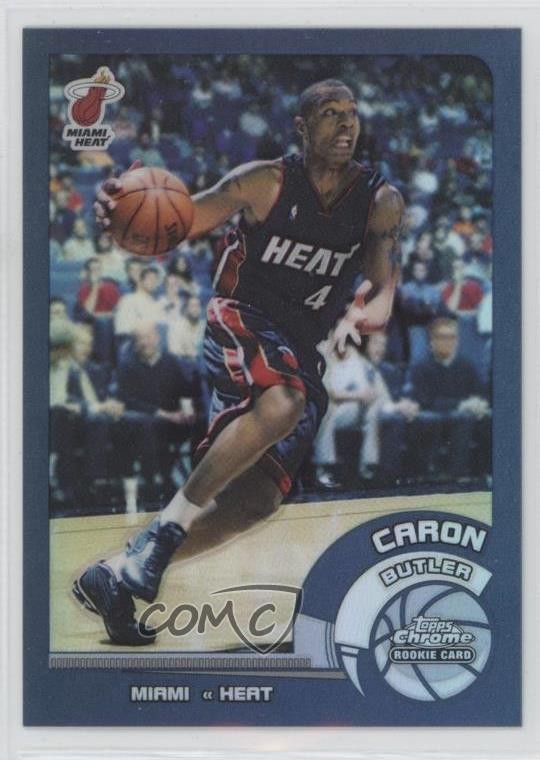 2002-03 Topps Chrome Refractor Caron Butler #164 Rookie RC