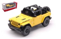 Rastar 1/43 Jeep Wrangler Rubicon Open Gelb Statisches Modell Diecast