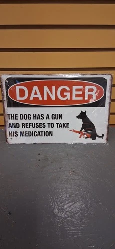 Danger vintage metal sign Retro Man Cave Wall Decor Item #W22