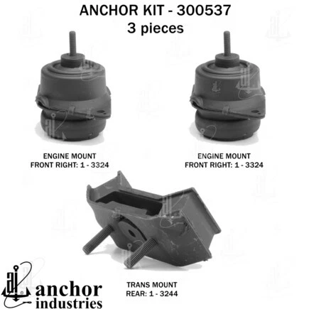 Soportes de motor de anclaje 300537 300537 Foto 4 de 4