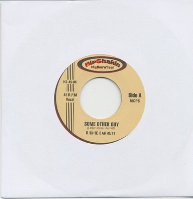Richie Barrett - Some Other Guy - I Will Love You (7inch, 45rpm) - Singles Soul