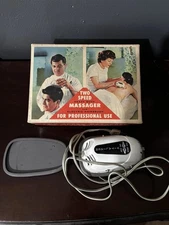 Vintage Charlescraft Two-Speed Heavy Duty Massager For Professional Use CM-95