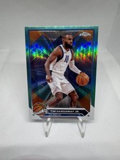 2023-24 Topps Chrome #188 Tim Hardaway Jr. Aqua Refractors #/199