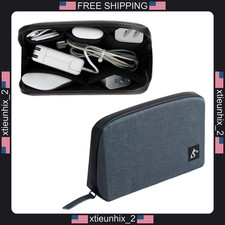 Electronics Organizer Travel Case for Cables, Earbuds, USB Drives