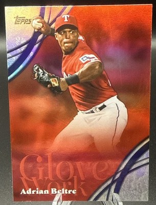 2026 Topps Series 2 Adrian Beltre Glove Work