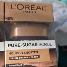 3 Pk. LOréal Paris Pure-Sugar Scrub Face & L...