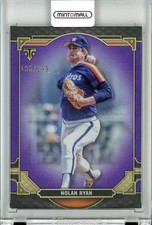 2022 Topps Triple Threads Nolan Ryan Base Amethyst Parallel 196/299