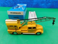 C05 Märklin ca. 1:43 18031 Magirus Autokran gelb Replica OVP TOP