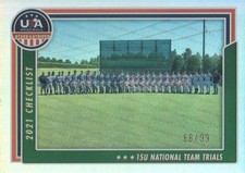 2022 USA Baseball Stars and Stripes Longevity Holo Gold Parallel: Pick from List