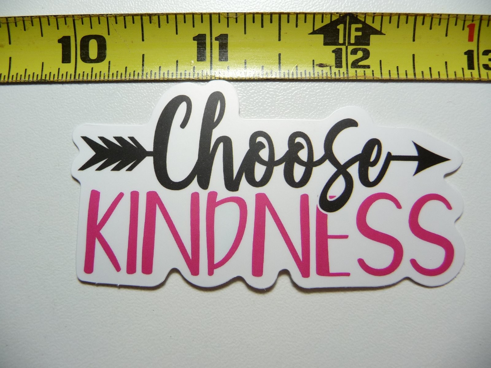 Choose Kindness Arrow Decal Sticker for Motivation & Positive Attitude