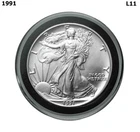 1991 Walking Liberty American Eagle Silver Dollar .999 fine $1