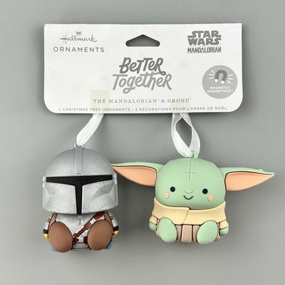 Hallmark Better Together Magnetic Ornaments The Mandalorian & Grogu Star Wars