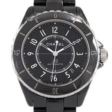 Authentic Chanel J12 Caliber 12.1 38 Ceramic H5697 Ceramic Mechanical Automa...