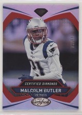 2018 Certified Certified Diamonds Mirror Red 73/99 Malcolm Butler #20 uw5