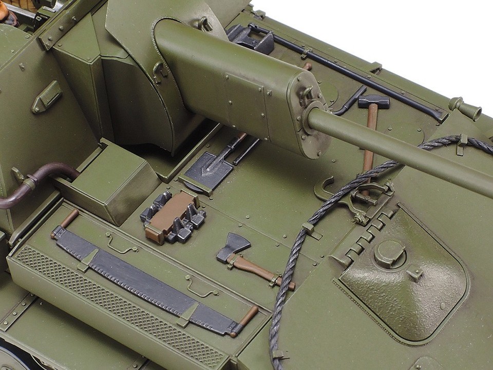Tamiya 35348 - 1/35 Russian Self-Propelled Gun SU-76M: A Det