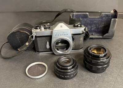 Honeywell Pentax Spotmatic Camera with Asahi Super Takumar 1:1.4/50 Lens