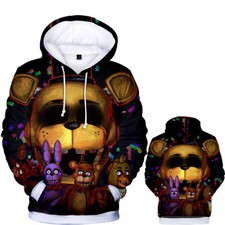 Anime Five Nights at Freddy/'s Unisex Sweater Sweatshirts Casual Hoodids Coat #30