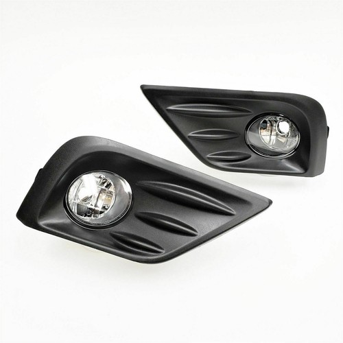 Kit de luces antiniebla de lentes transparentes para Nissan Altima 2016-2018 con bombilla de interruptor de cables bisel - Imagen 4 de 9