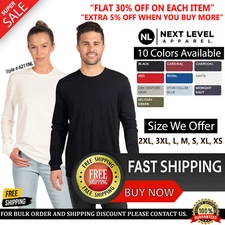 Next Level Apparel Unisex CVC Long-Sleeve T-Shirt - 6211NL