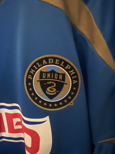 Adidas Vintage PHILADELPHIA UNION Trainnig Jersey FORMOTION Soccer Shirt Size L~ - Picture 7 of 9