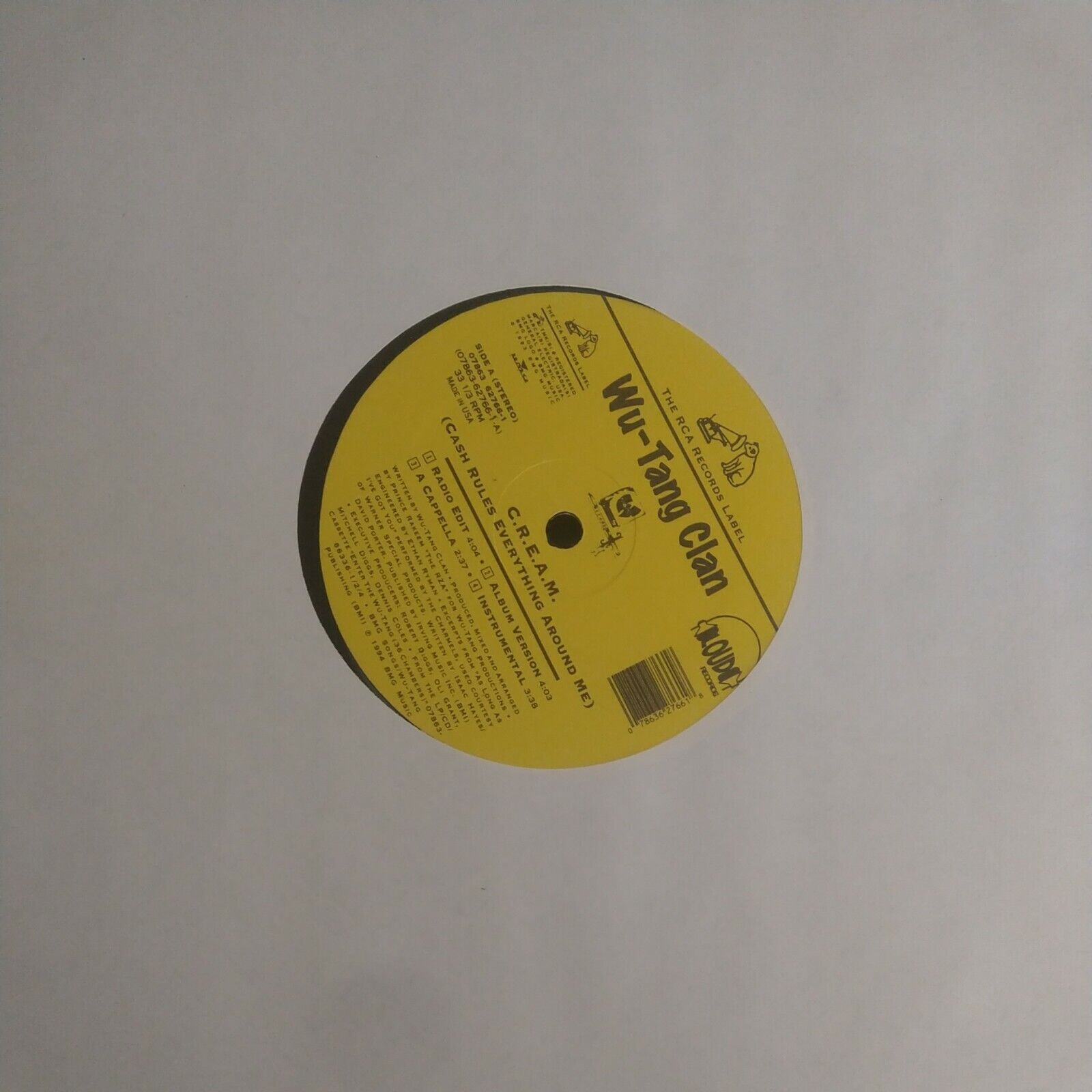 Wu-Tang Clan C.R.E.A.M. Da Mystery of Chessboxin 12” maxi single