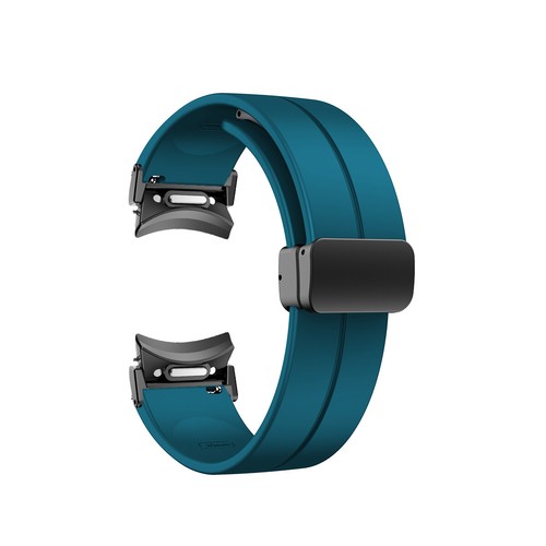Magnetyczny silikonowy pasek do Samsung Galaxy Watch6 Classic 6/5/4 5Pro opaska sportowa - Zdjęcie 41 z 42