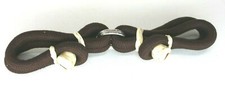 Action Brand 5/8 Brown Cord Nylon Horse Sized...