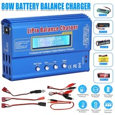 For iMAX B6 80W Balance Charger Lipo LiFe NiMh Li-ion Ni-Cd Digital RC Battery