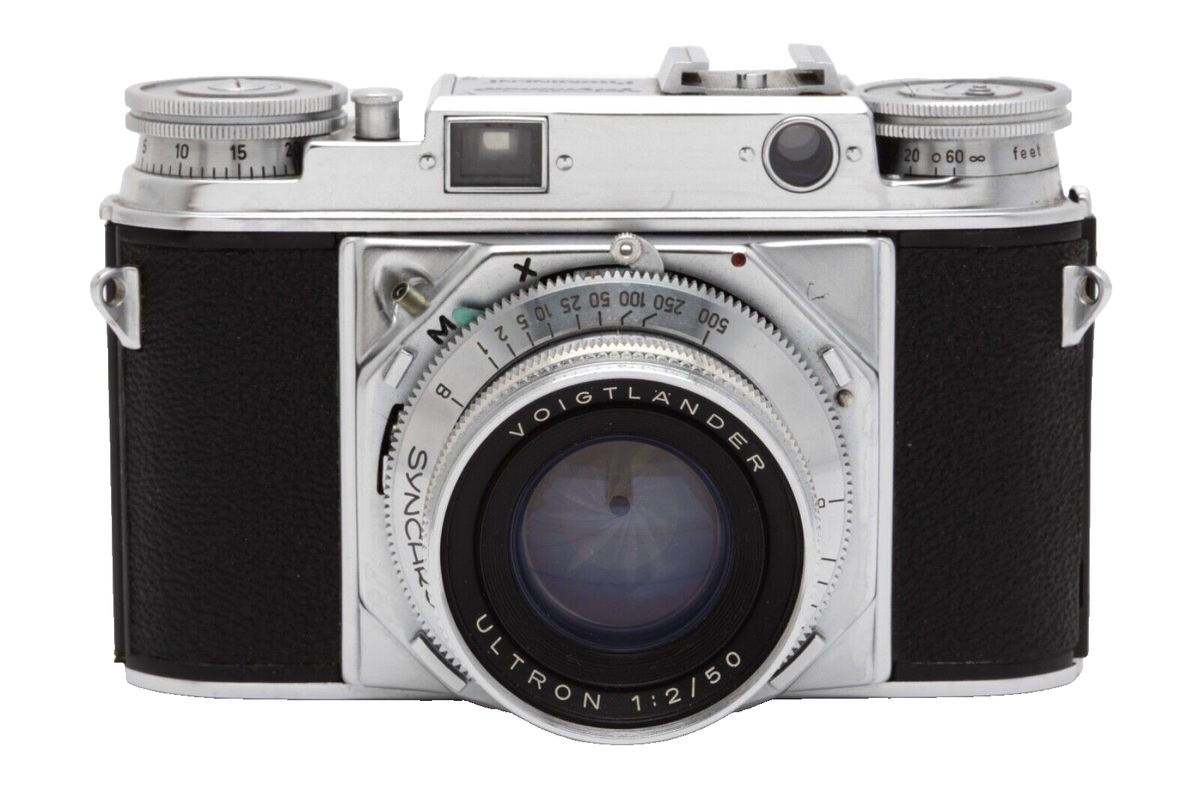 Voigtlander Prominent Rangefinder Camera with 50mm F2.0 Ultron (AS 