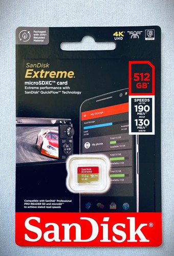 Micro SD Memory Card SanDisk Ultra Extreme Pro 32GB 64GB 128GB 256GB Class 10 A2 - Picture 10 of 30