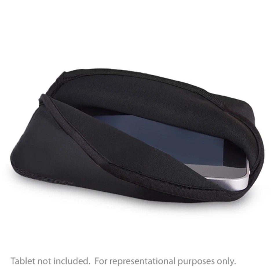 PC Treasures FlipIt Neoprene/Polyester Sleeve for 8" Tablet or IPAD (Black) NEW - Image 2 of 2