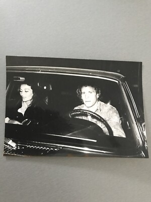 RYAN O NEAL and ANOUK LOVED - ORIGINAL PRESS PHOTO 13x18cm