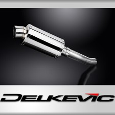 Yamaha XT700 Tenere 2019-2024 Kit de silenciador de escape de acero inoxidable ovalado de 9" deslizable